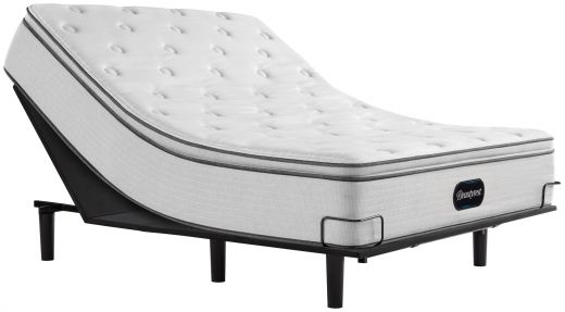 Beautyrest Reliant Medium Pillow Top with Delight Adjustable Base - King (One Piece)